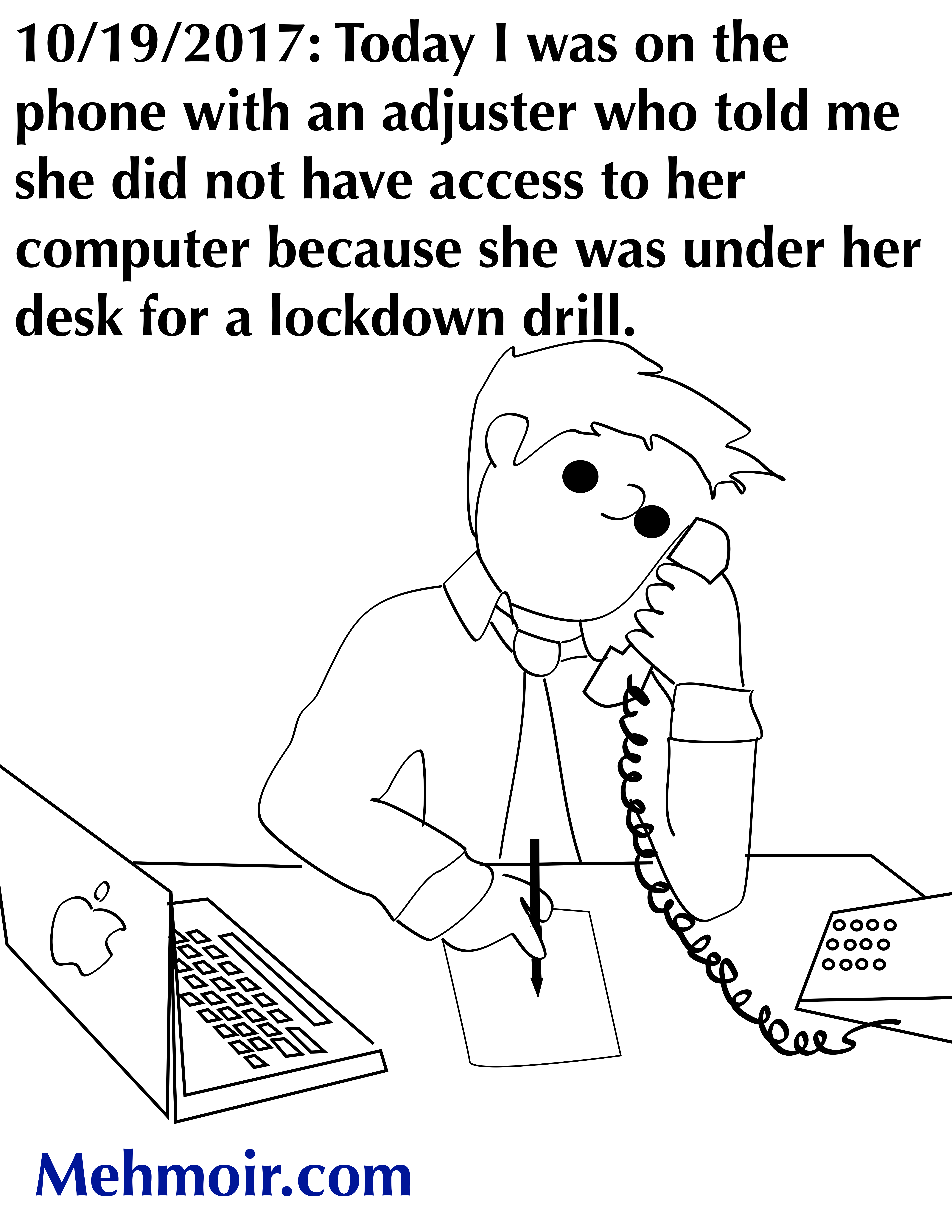 I had a joke about lockdowns, but it didn’t go anywhere