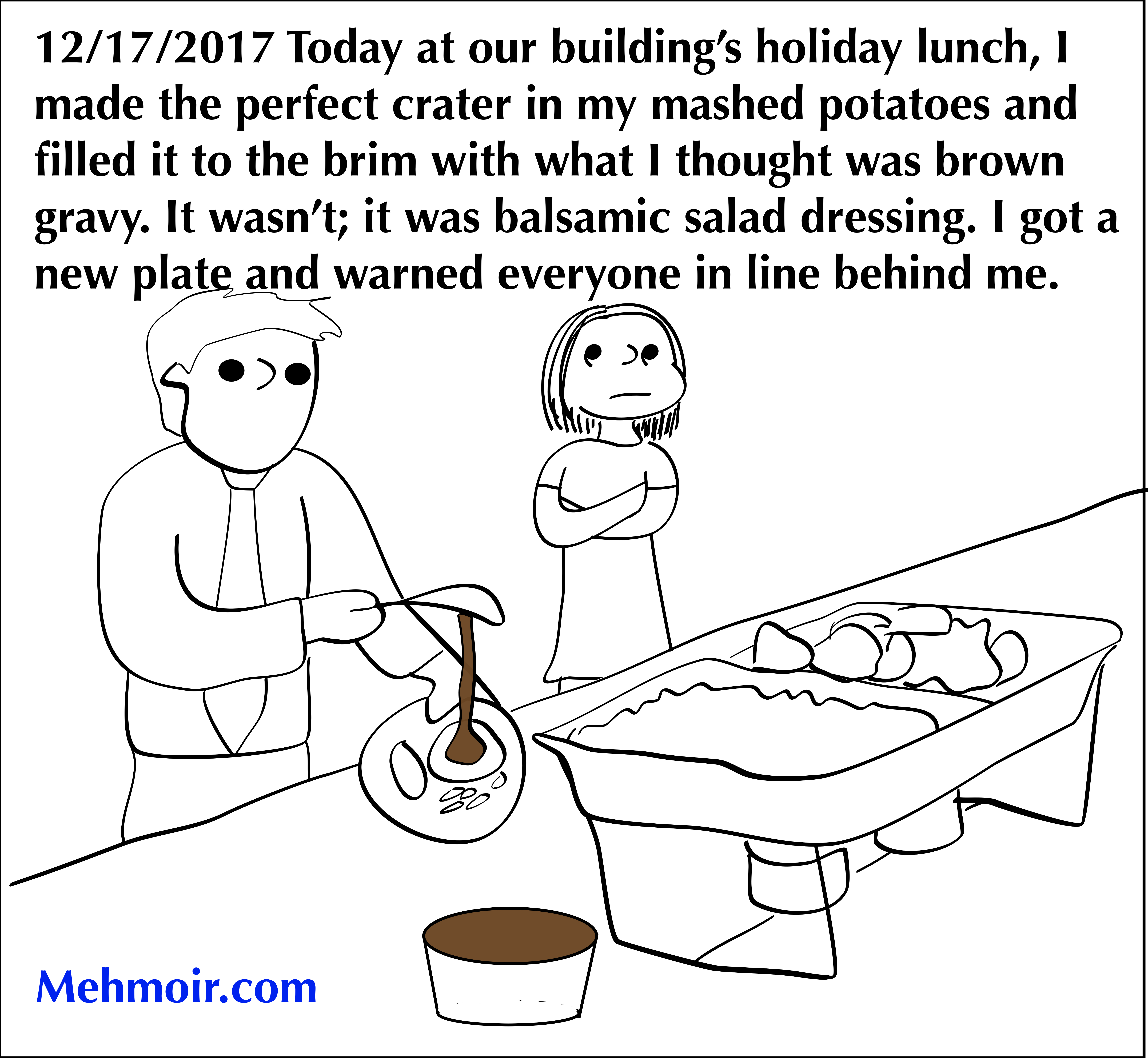 What the hell did I put on my salad, then?