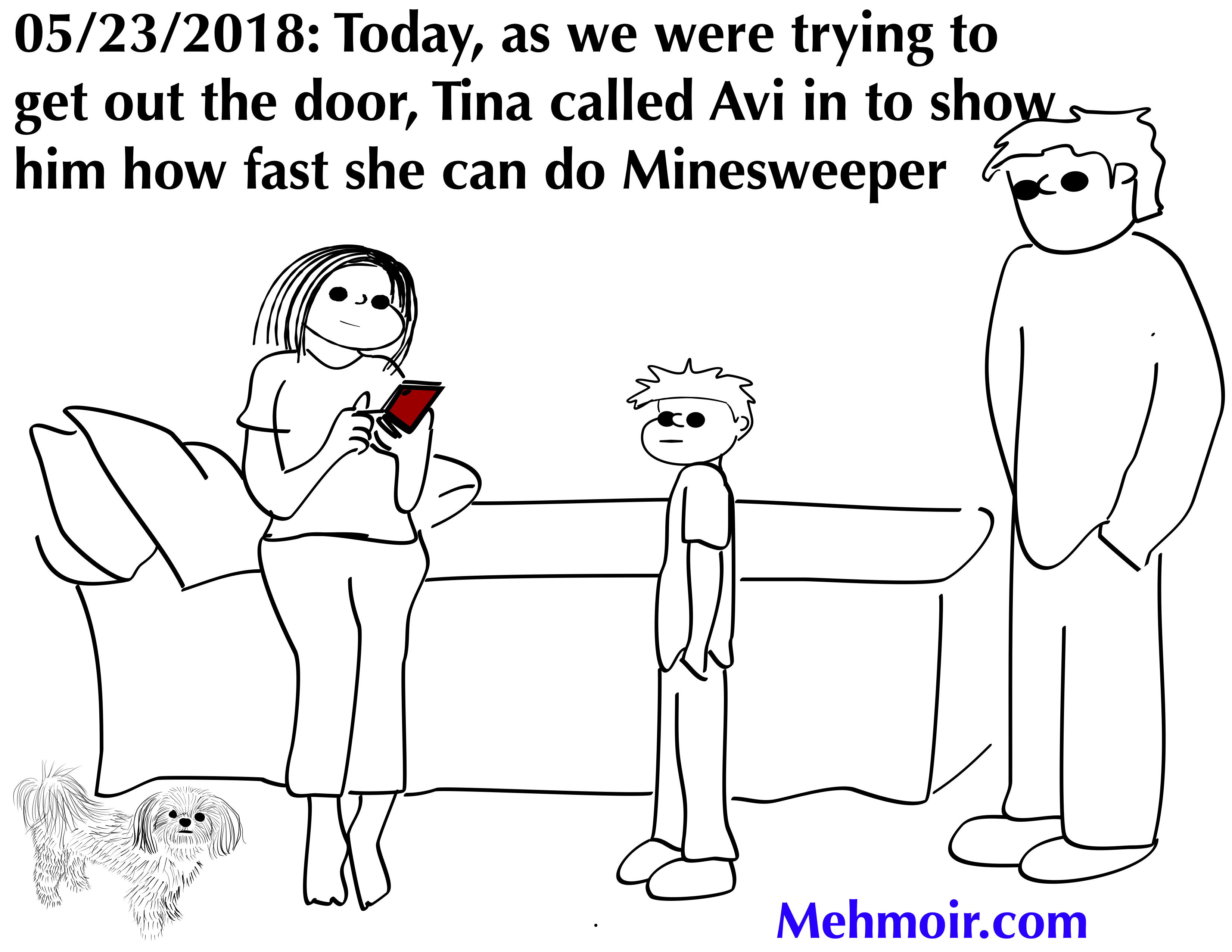Hopefully she will save her Mario World speed-run for a weekend.