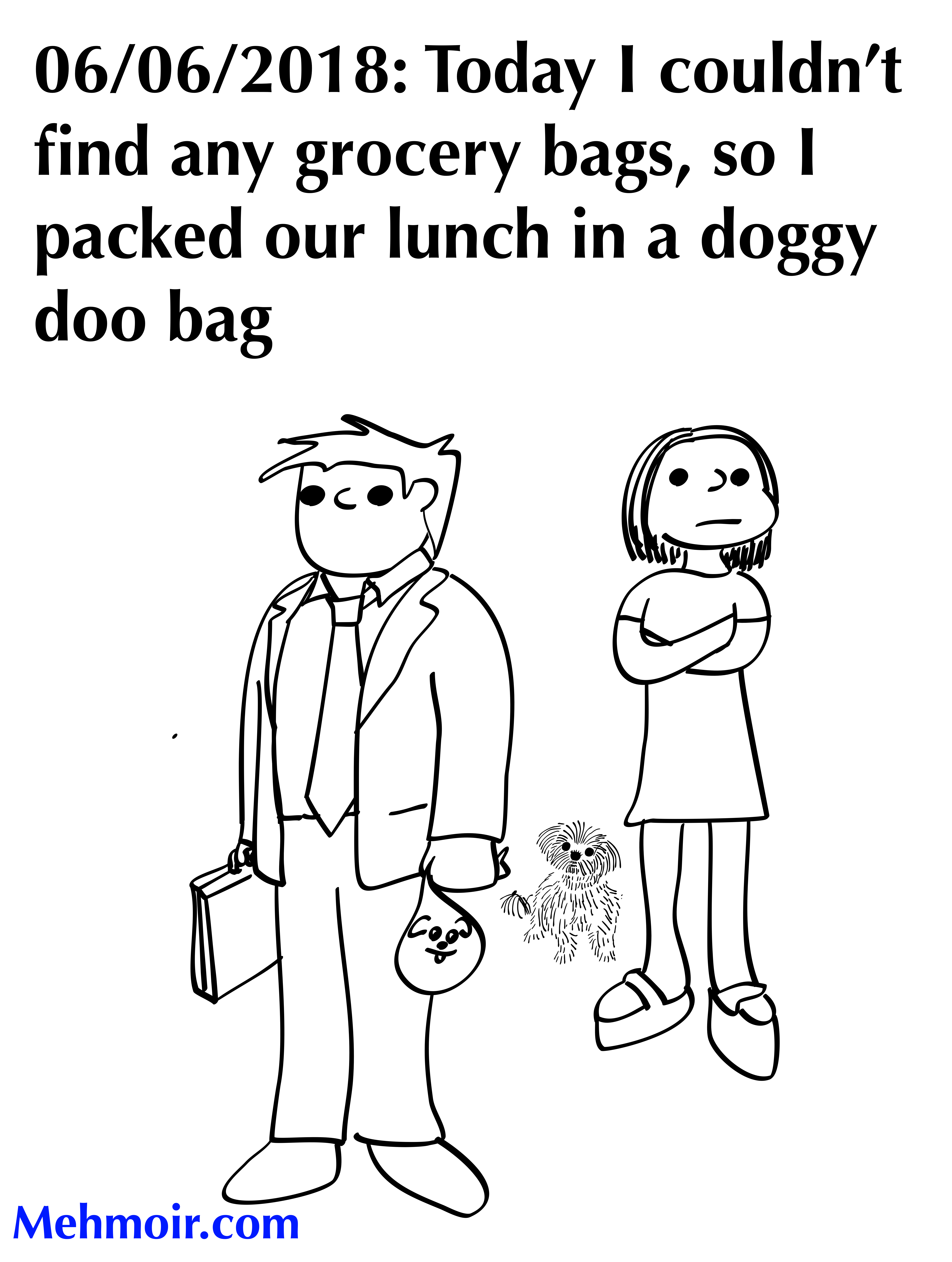 I wonder if Nomaichi has a secret blog where she says that she used my briefcase to go poo in