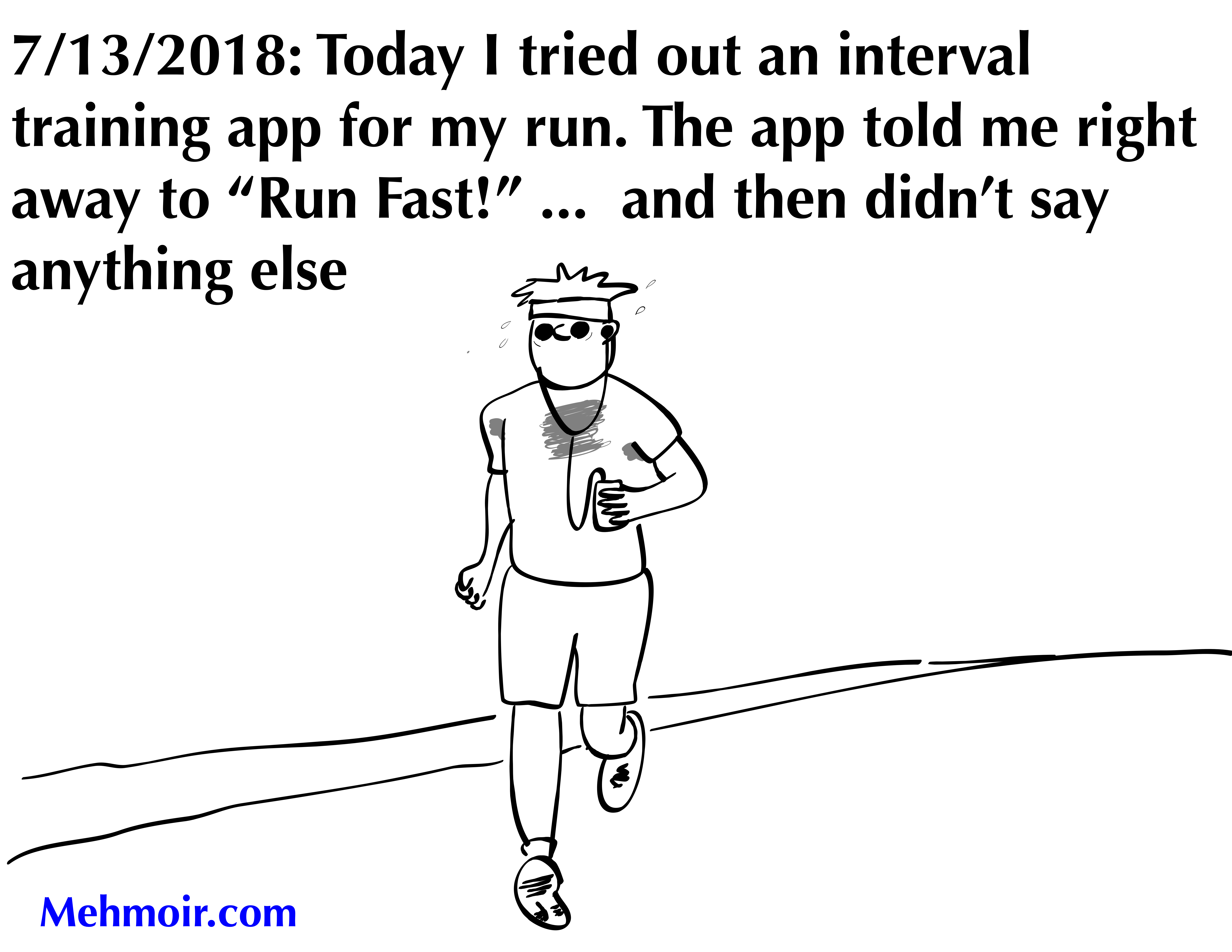 I guess our definitions of “fast” are different