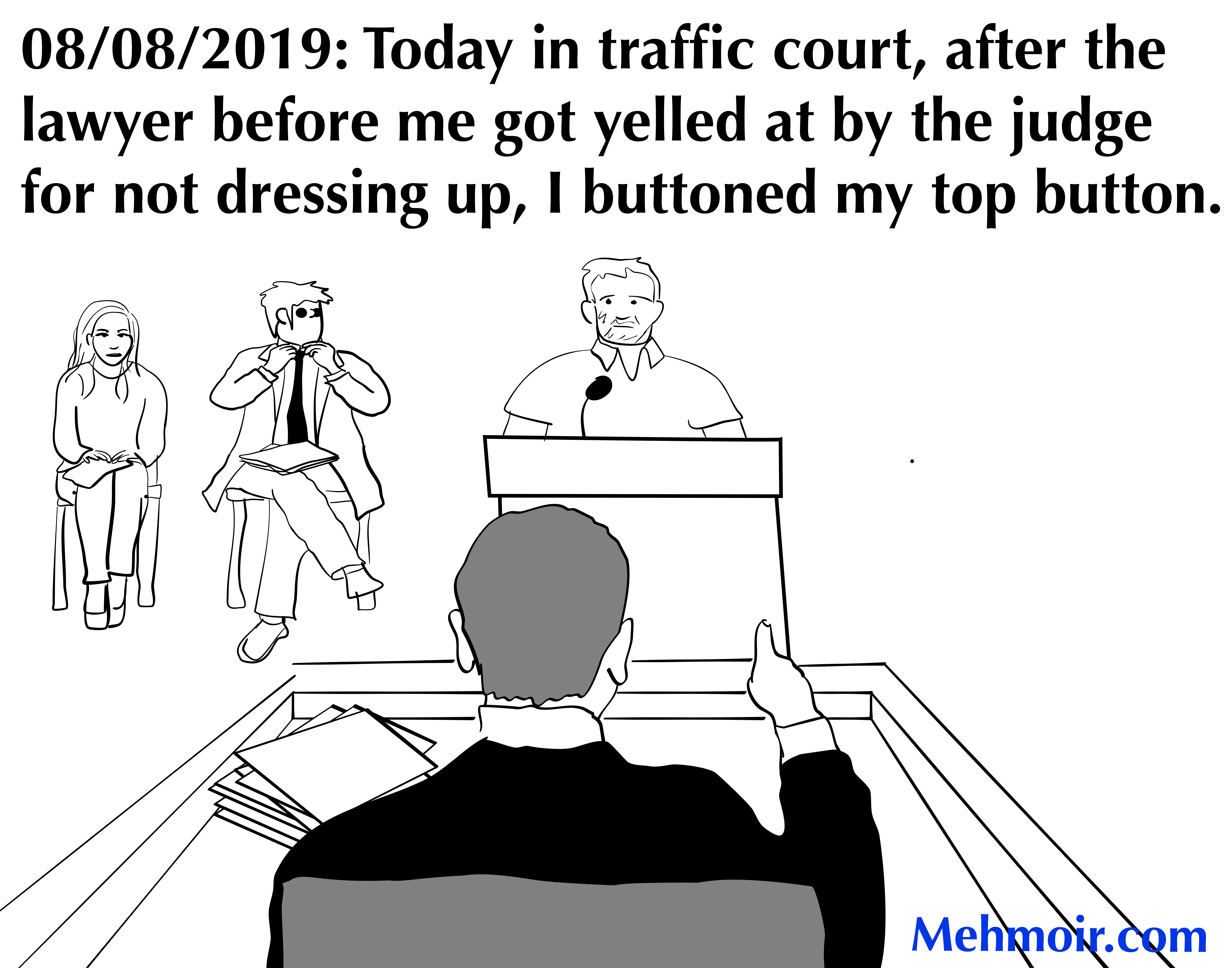 So it's either wear the leather jacket which I know you hate, or this.