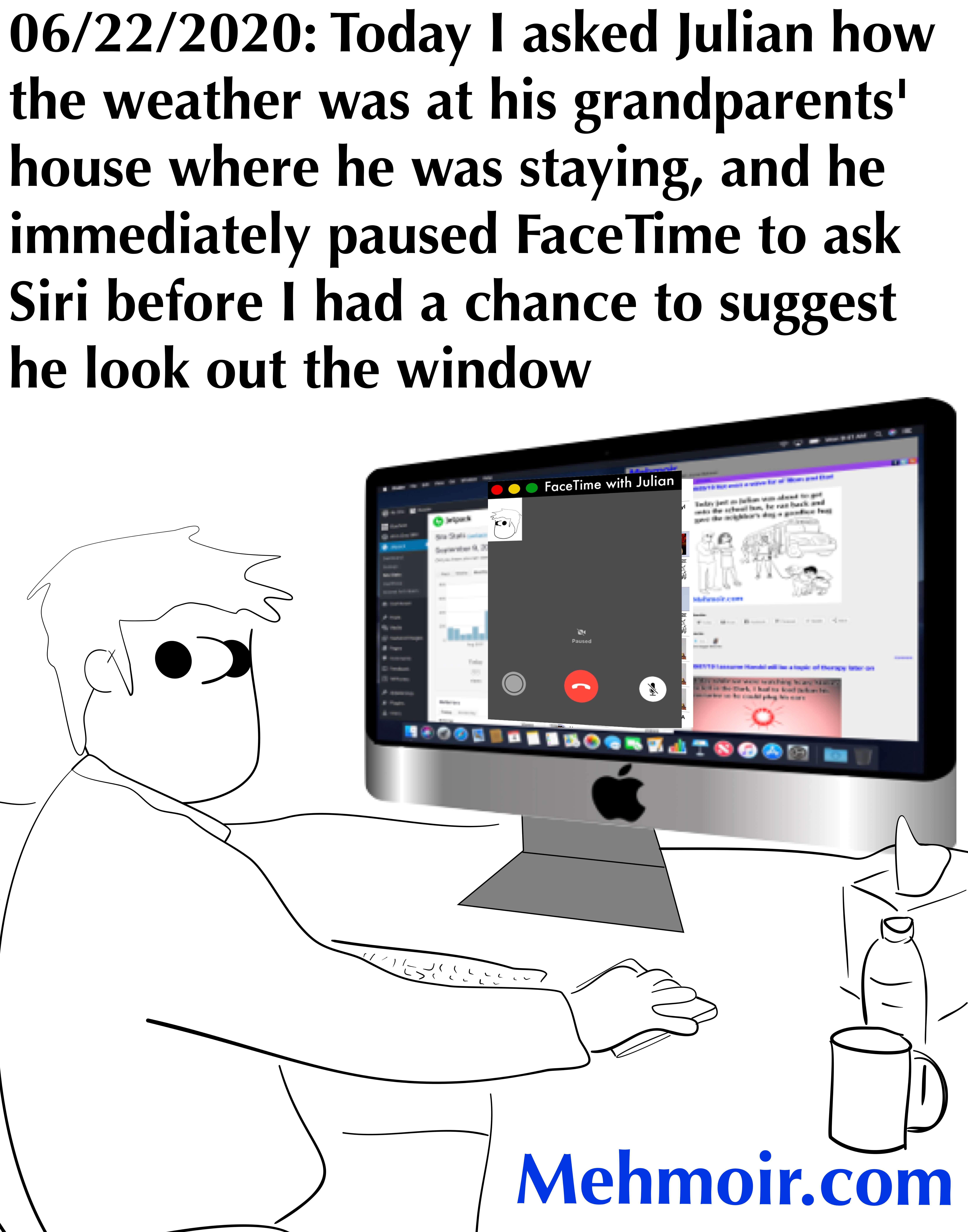 Hey Siri – make my kid go outside