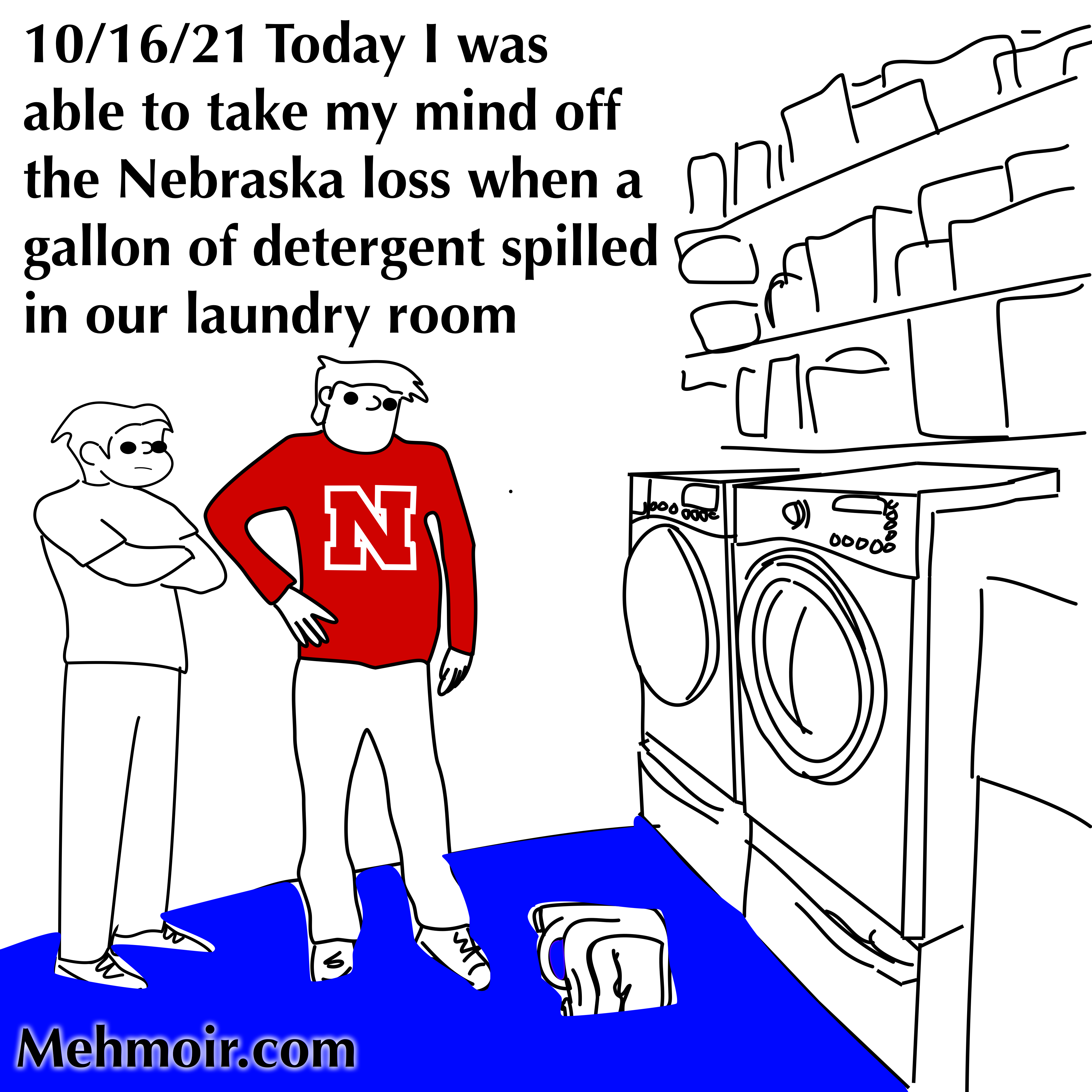 Of course it couldn’t just have been the dryer sheets.