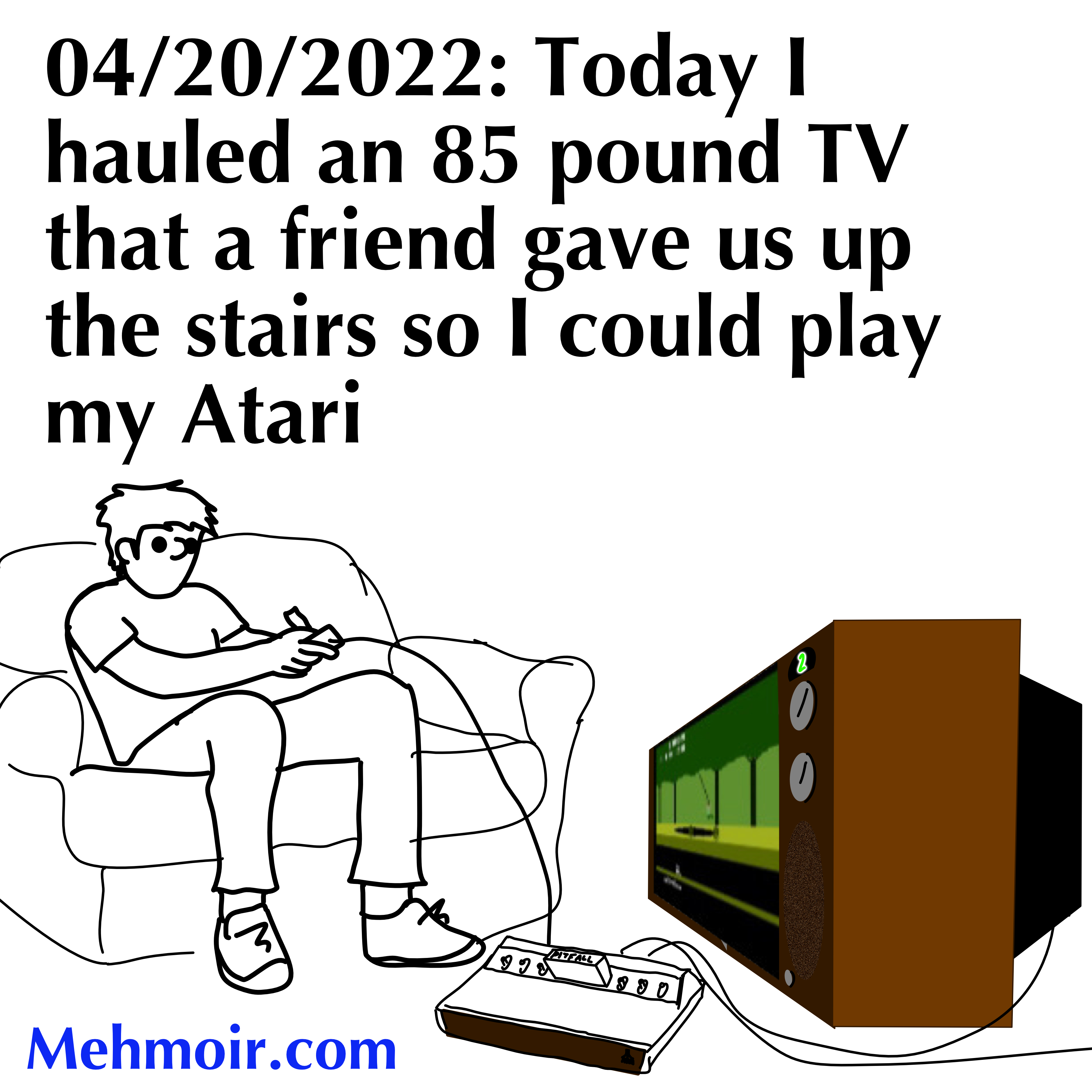 “Have you played Atari today?” Or in the last 40 years?