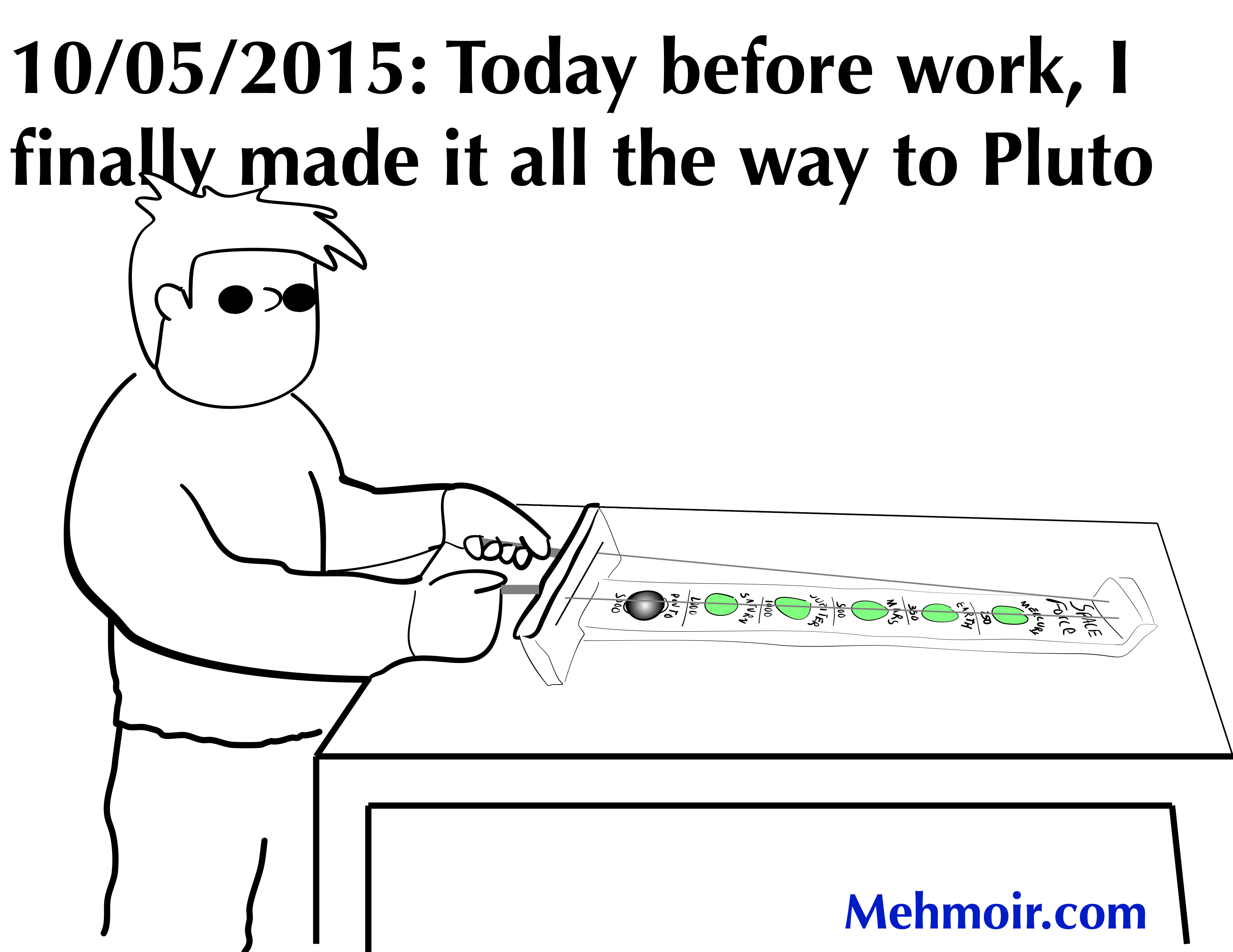 Hopefully the time dilation effect of space travel will mean I’m not that late
