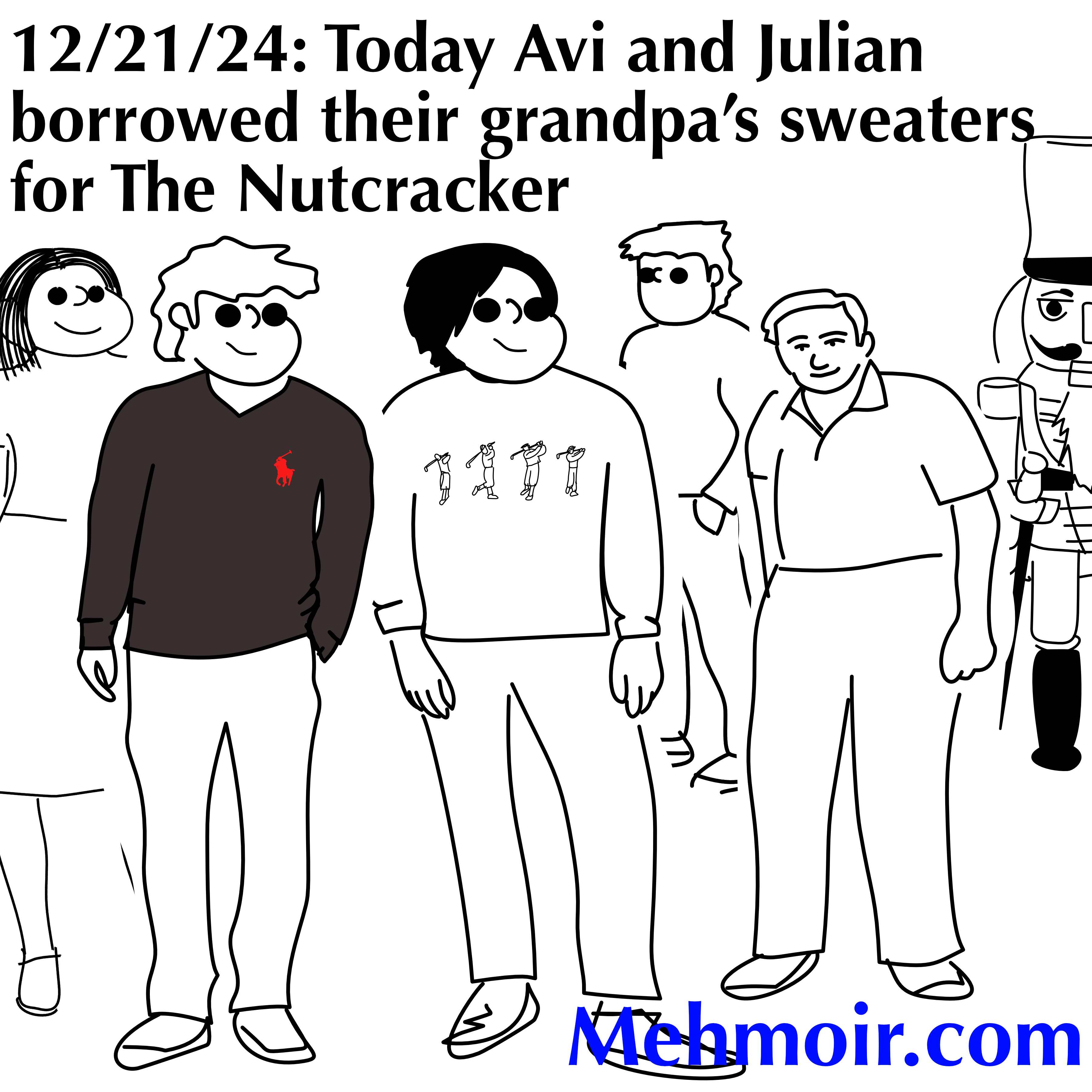 Dance of the Sugar Plum Sweater