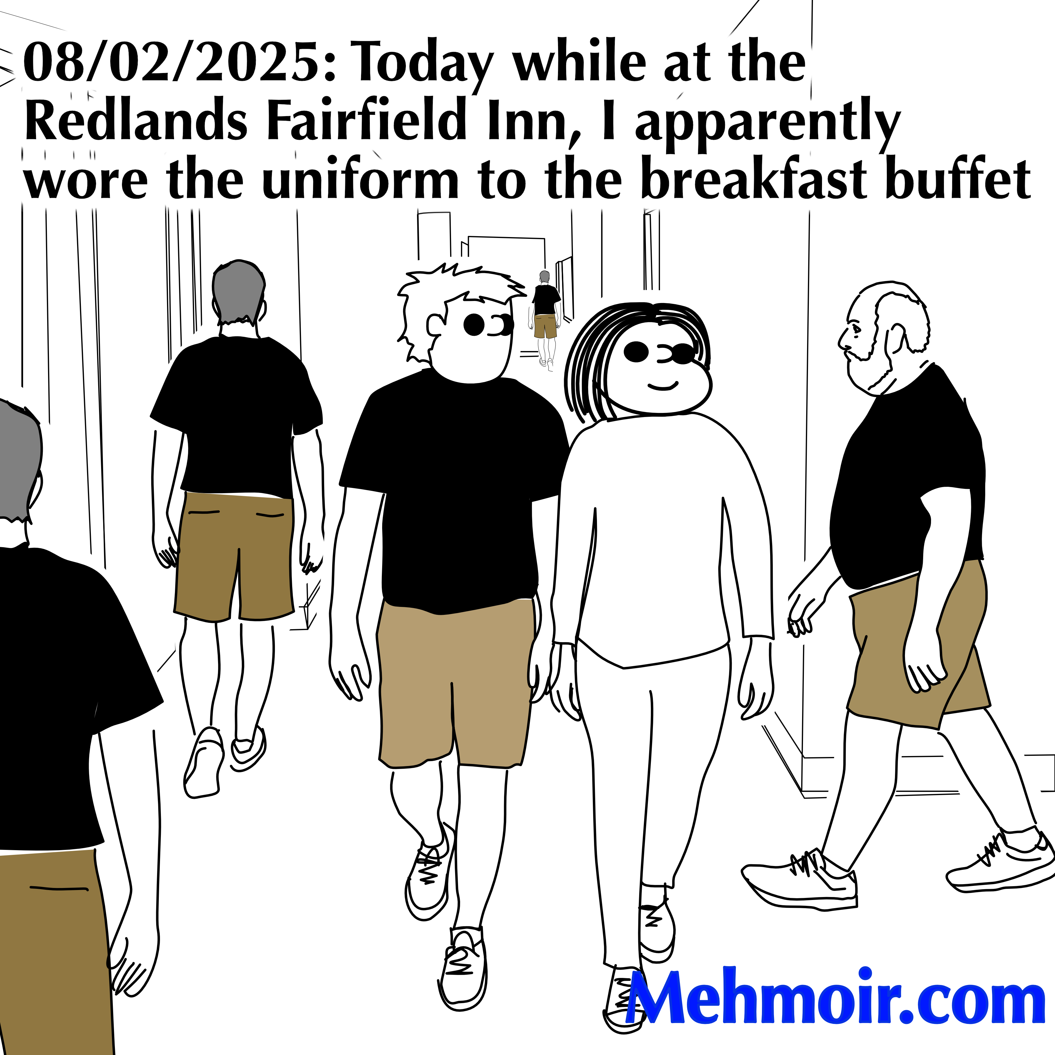 The dad uniform: because somewhere between mowing the lawn and grilling burgers, fashion waved the white flag
