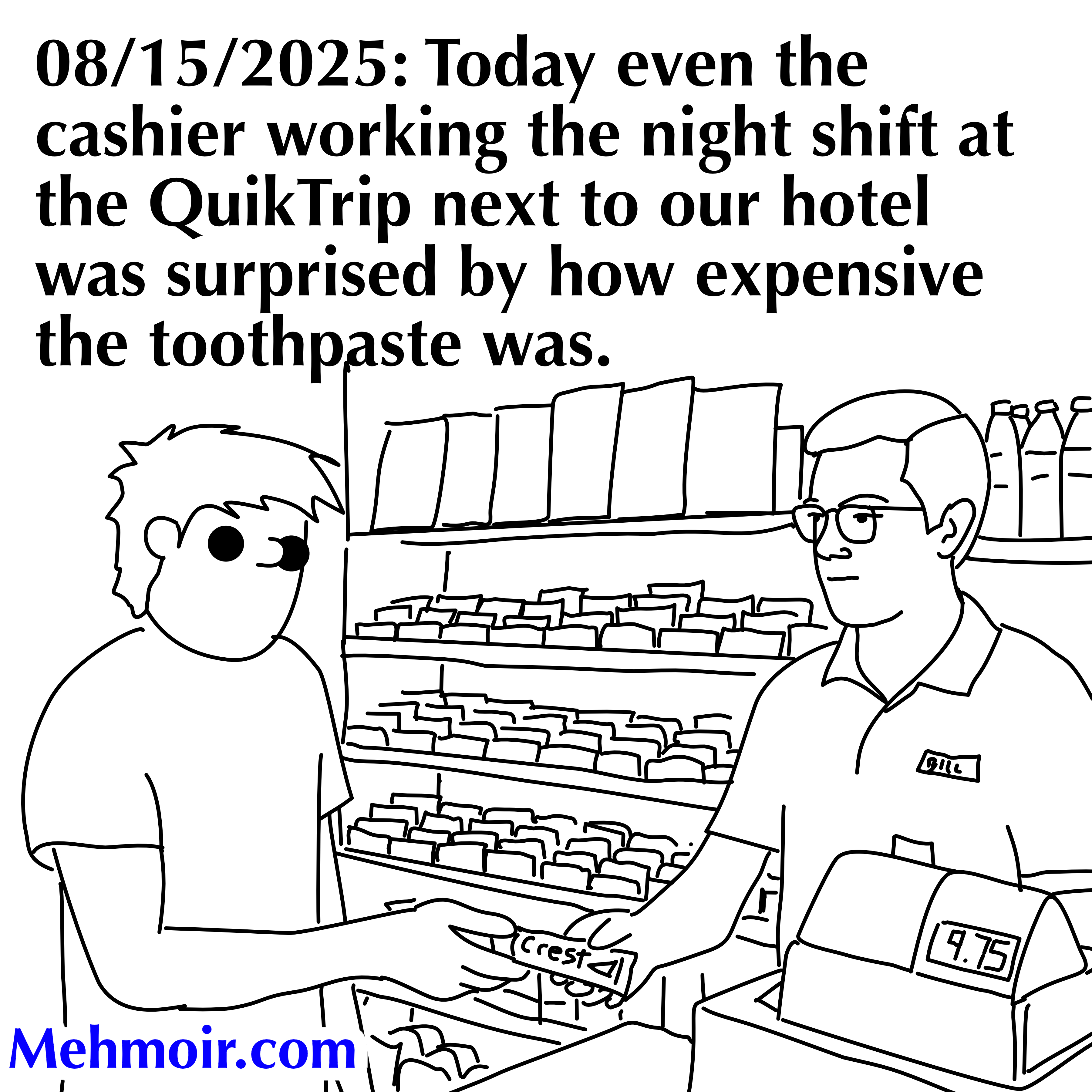 Almost cheaper to just have the cavities filled