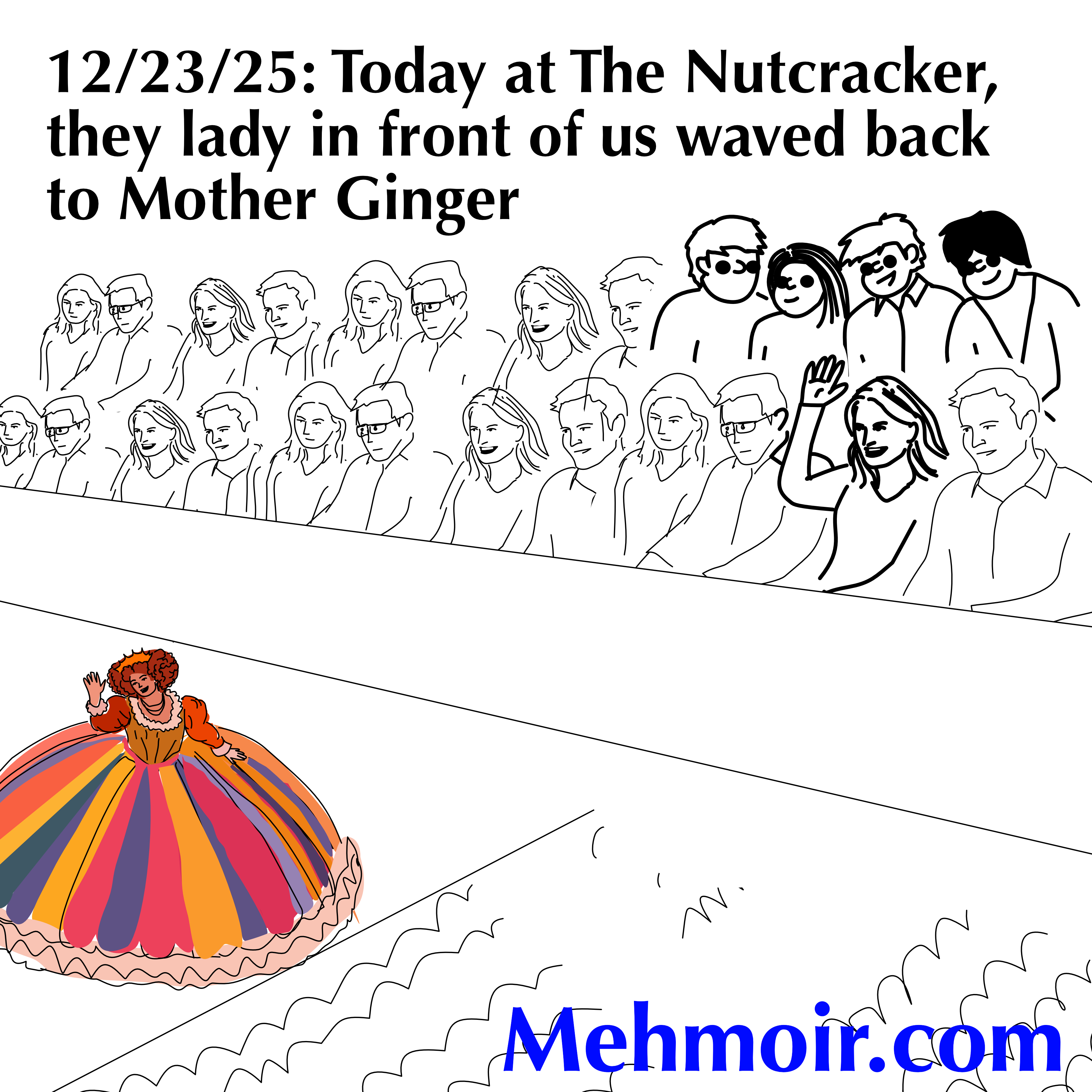It was like the Rocky Horror of holiday productions