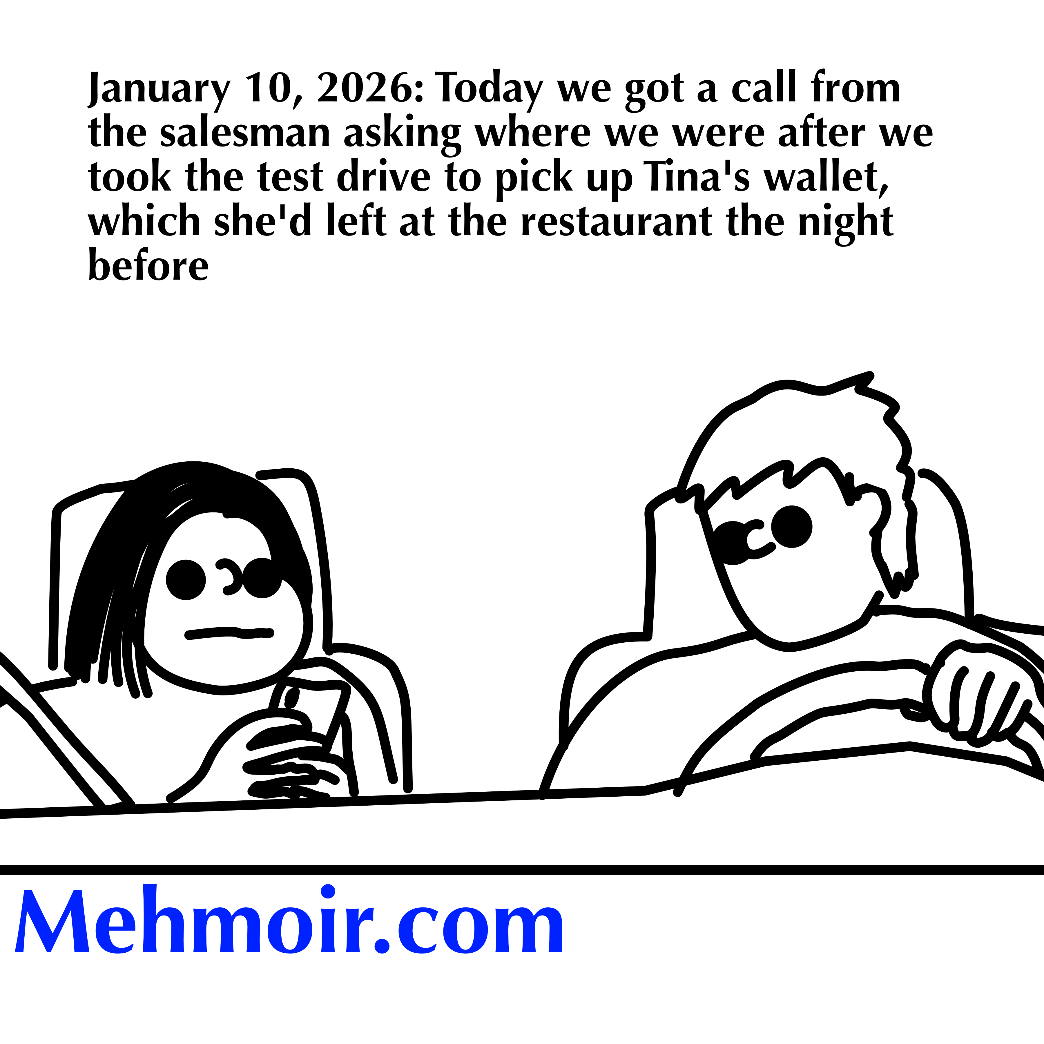 A test drive is just errands with a return policy. 
