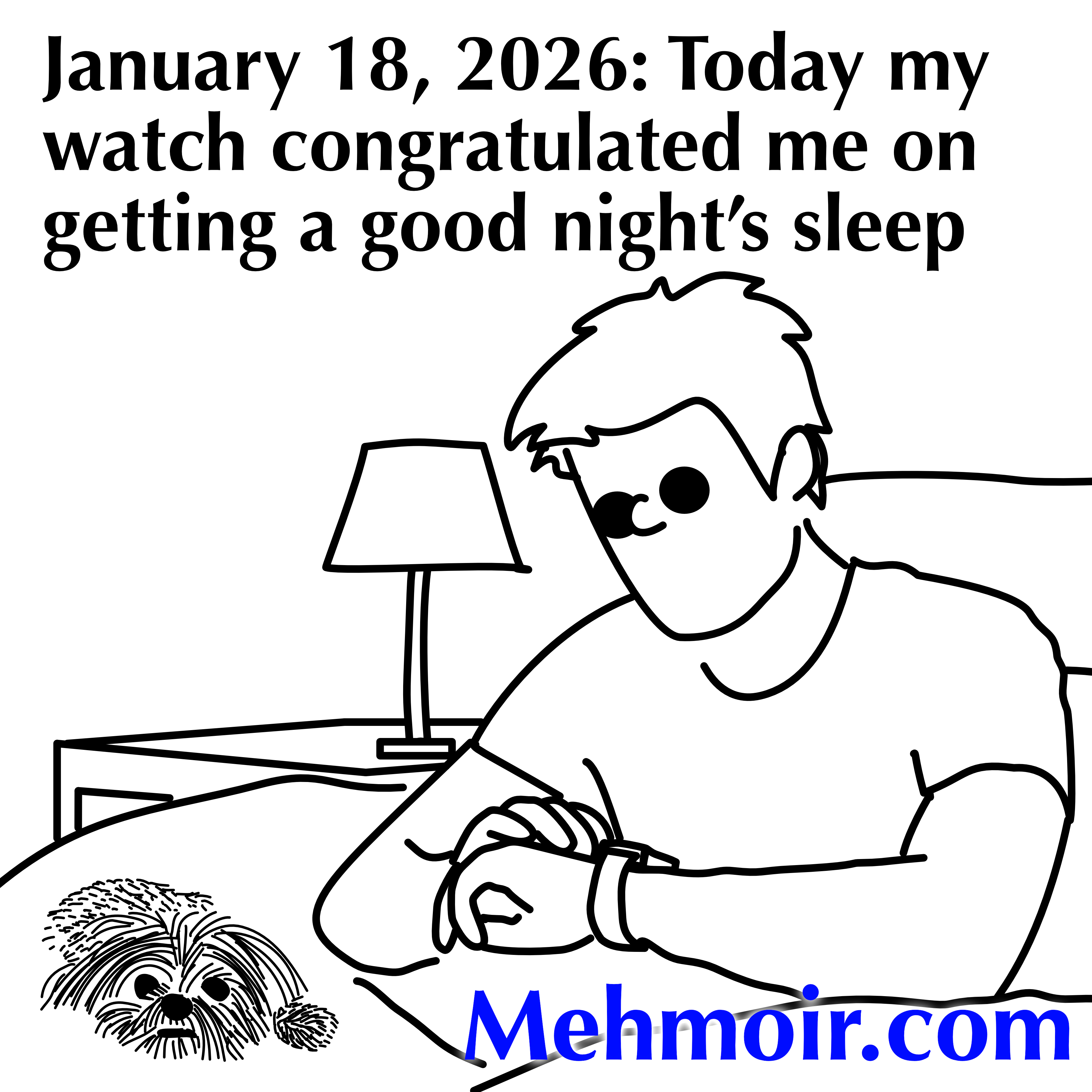 Getting credit for sleep is clearly the easiest health win