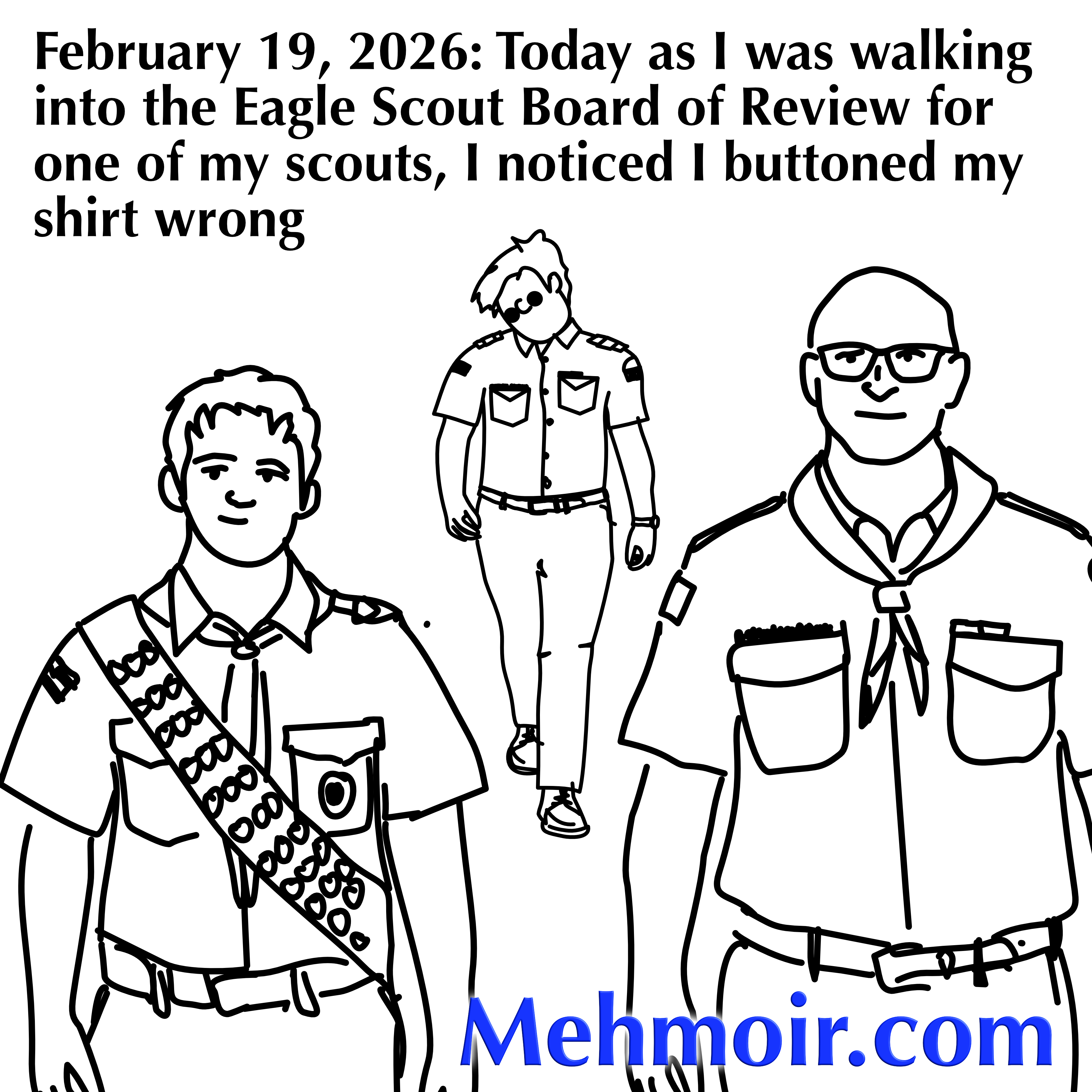 Once I master knots, I’ll move on to buttons