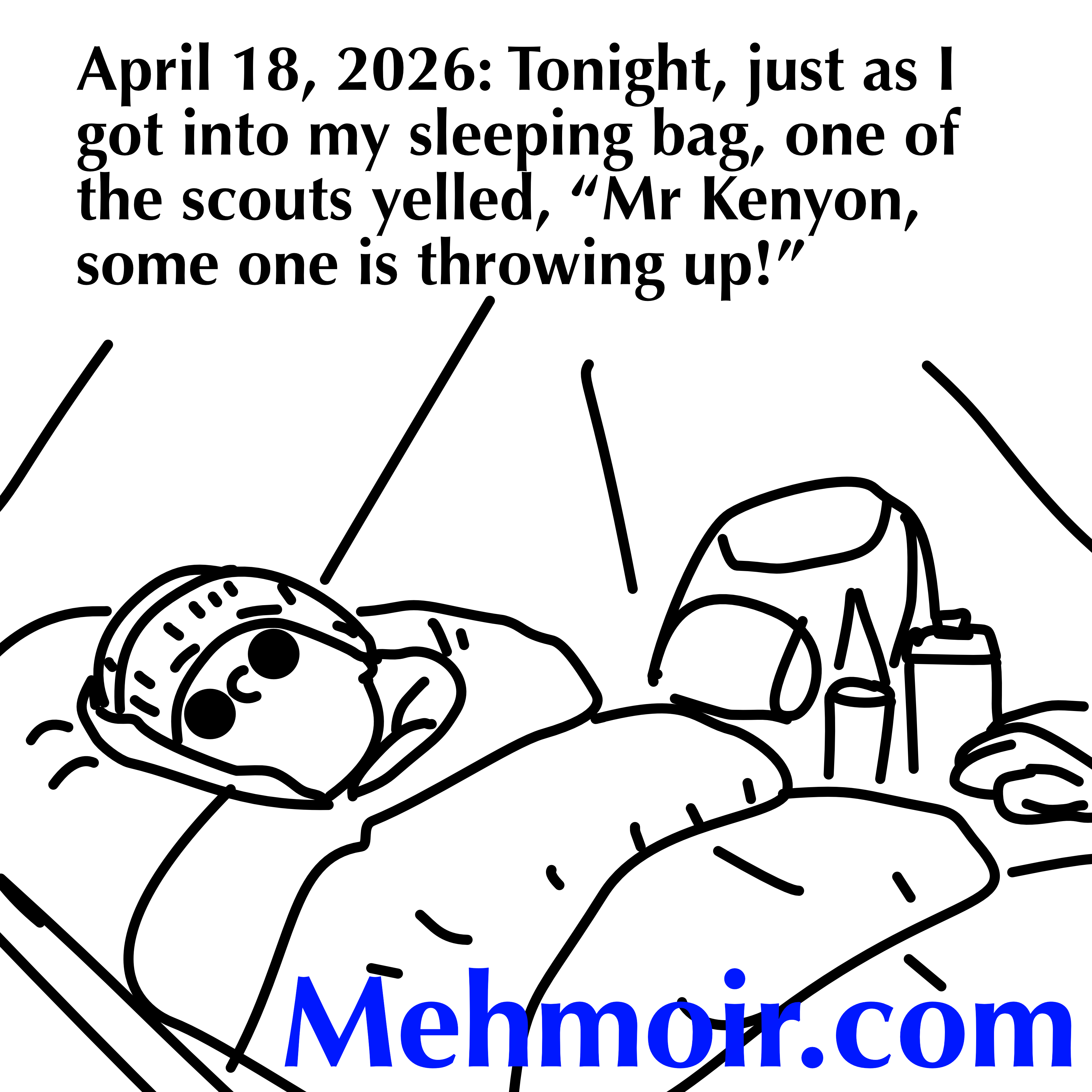 Lights out … lunch up